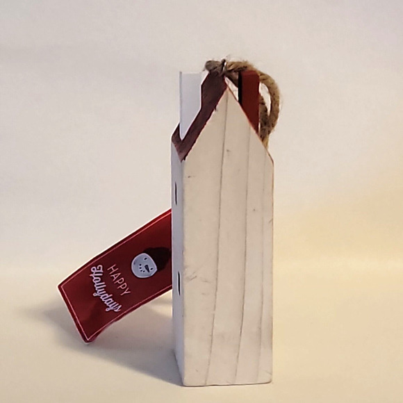 St Nicholas Square Happy Hollydays Ornament House Building 3.5" - Picture 4 of 6